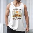 Cute Fox Stay Clever Read Books For Librarian Or Bookworm Men Tank Top Cute Fox Stay Clever Read Books For Librarian Or Bookworm Men Tank Top