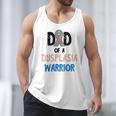 Dad Of A Hip Dysplasia Warrior Beige Blue Hip Dysplasia Men Tank Top