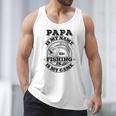 Dad Is My Name Fishing Is My Game Loves Fishing Men Tank Top