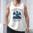 Dads Are Like Dragons Legendary Protective Fatherhood Men Tank Top