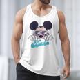Disney Mickey And Friends Cool Mickey Summer Vibes Dad Logo Men Tank Top
