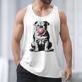 English Bulldog Bubble Gum Vintage Dog Mom Pet Dad Men Tank Top