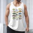 Fishing-Shirt Types Of Freshwater Bass Fish Dad Jokes Men Tank Top Fishing-Shirt Types Of Freshwater Bass Fish Dad Jokes Men Tank Top