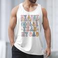 Funny Auntie My Aunt Is Definitely Cooler Than My Dad Men Tank Top