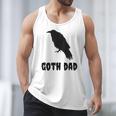 Goth Dad Gothic Bird Crow Emo Father's Day Men Tank Top