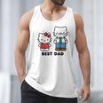 Hello Kitty Best Dad Fathers Day Small Men Tank Top Hello Kitty Best Dad Fathers Day Small Men Tank Top