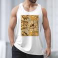 Orange Comic Book Orange Color Graphic Premium Tri-Blend Men Tank Top