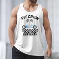 Race Car Racing Family Dada Pit Crew Birthday Party Men Tank Top