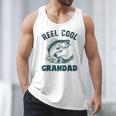 Reel Cool Grandad Fishing Grandpa Vintage Style Men Tank Top