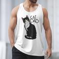 Tuxedo Cat Dad Cat Dad Tuxedo Cat Dad Men Tank Top