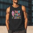 100th Day Of School Teacher Women Floral Books Men Tank Top 100th Day Of School Teacher Women Floral Books Men Tank Top