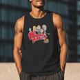 American Dad Show Logo With Family Cartoon Men Tank Top