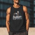 Bald Eagle Dad Mom Three Eaglet Chicks Babies In The Nest Men Tank Top