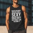 Bald Guy Art For Men Dad Sexy Bald People Bald Man Men Tank Top Bald Guy Art For Men Dad Sexy Bald People Bald Man Men Tank Top