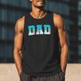 Baseball Dad Ice Cream Drip Happy Fathers Day Men Tank Top