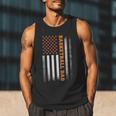 Basketball Dad USA US Flag Basketball Men Men Tank Top