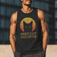 Best Cat Dad Ever Vintage Cat Daddy Fathers Day Men Tank Top