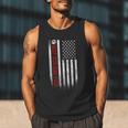Best Dog Dad Ever American Flag For Best Father Men Tank Top
