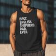 Best English Shepherd Dad Ever Dog Owner Daddy Father's Day Men Tank Top
