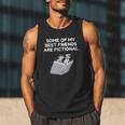 Some Of My Best Friends Are Fictional Book Lover Nerd Men Tank Top