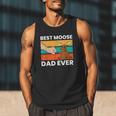 Best Moose Dad Ever Moose Men Tank Top