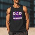 Birthday Girl Dad Of The Birthday Girl Spider Birthday Party Men Tank Top