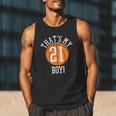 My Boy 21 Basketball Number 21 Jersey Basketball Mom Dad Men Tank Top My Boy 21 Basketball Number 21 Jersey Basketball Mom Dad Men Tank Top