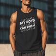 My Boys Can Swim T-Shirt First Time Dad To Be Men Tank Top