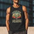 Chicken Dads Have The Best Peckers Vintage Apparel Men Tank Top