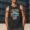 I Can Crash Better Than My Dad Graphic Demo Derby Shirt Men Tank Top