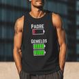 Cufflinks Battery Filled Tired Dad Low Battery Charge Men Tank Top