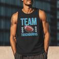 Cute Team Touchdowns Gender Reveal For Mom And Dad Men Tank Top