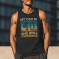 My Dad Is 40 And Still Awesome 40th Birthday Vintage Retro Men Tank Top