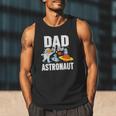Dad Of The Astronaut Space Astronaut Birthday Family Men Tank Top Dad Of The Astronaut Space Astronaut Birthday Family Men Tank Top