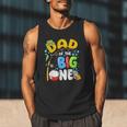Dad Of The Big One Fishing Birthday Boy Family Party Men Tank Top