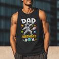 Dad Of The Birthday Boy Astronaut Outer Space Birthday Men Tank Top