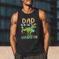 Dad Of The Birthday Boy Family Matching Dinosaur Squad Men Tank Top
