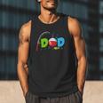 Dad Of The Birthday Boy Birthday Fishing Family Men Tank Top