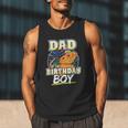 Dad Of Birthday Boy Kids Reptile Birthday Party Men Tank Top