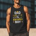 Dad Of The Birthday Boy Matching Construction Crew B-Day Men Tank Top