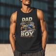 Dad Of The Birthday Boy Monster Truck Family Matching Party Men Tank Top