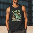 Dad Of The Birthday BoyRex Dinosaur Family Party Men Tank Top