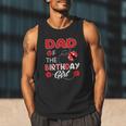 Dad Of The Birthday Girl Family Ladybug Birthday Men Tank Top