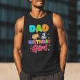 Dad Of The Birthday Girl Painting Art Birthday Girl Family Men Tank Top Dad Of The Birthday Girl Painting Art Birthday Girl Family Men Tank Top