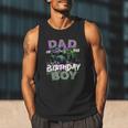 Dad Of The Birthday Monster Truck Family Matching Party Men Tank Top