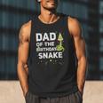 Dad Of The Birthday Snake Themed Birthday Party Men Tank Top