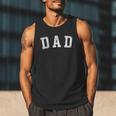 Dad Classic Bold Font Father's Day Dad Men Tank Top