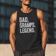 Dad Gramps Legend Vintage Distressed Bold Gramps Graphic Men Tank Top Dad Gramps Legend Vintage Distressed Bold Gramps Graphic Men Tank Top