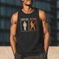 Your Dad My Dad Guitar Guitarist Rock Father's Day Men Tank Top
