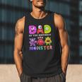 Dad Little Monster Kids 1st Birthday Party Family Monster Small Men Tank Top